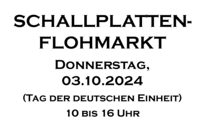 Schallplattenflohmarkt 2024